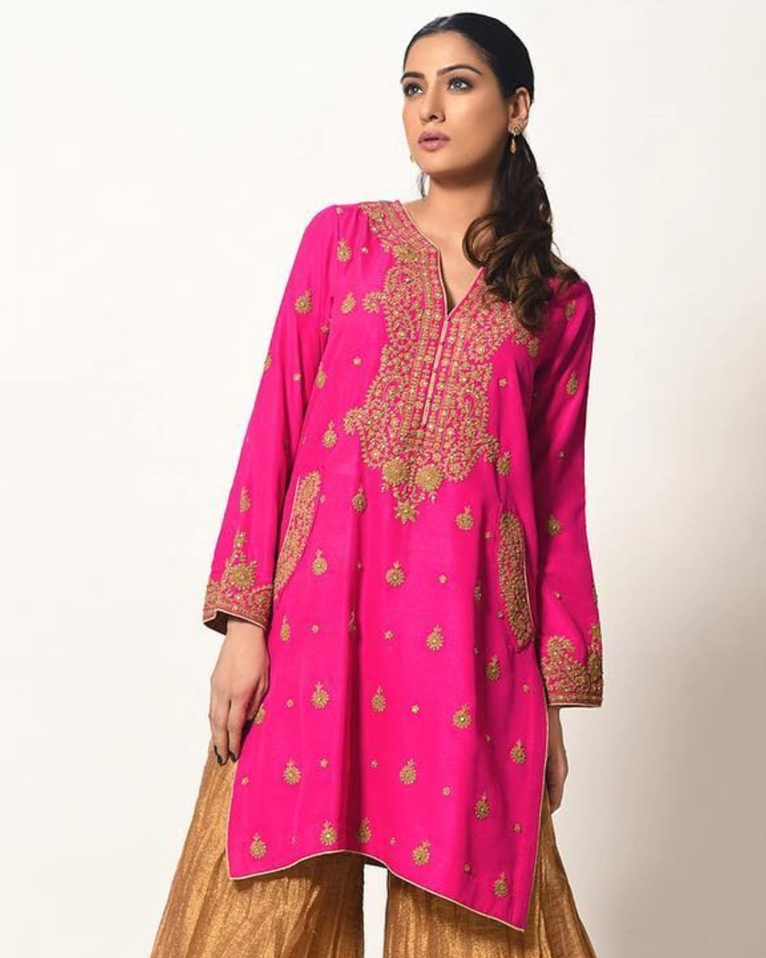 Pink Sharara